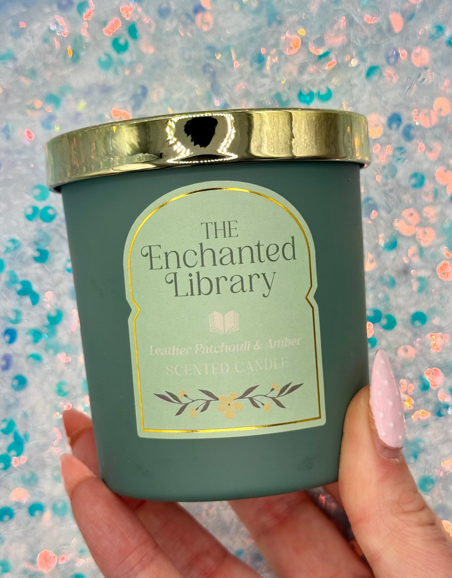 The Enchanted Library - Leather Patchouli & Amber