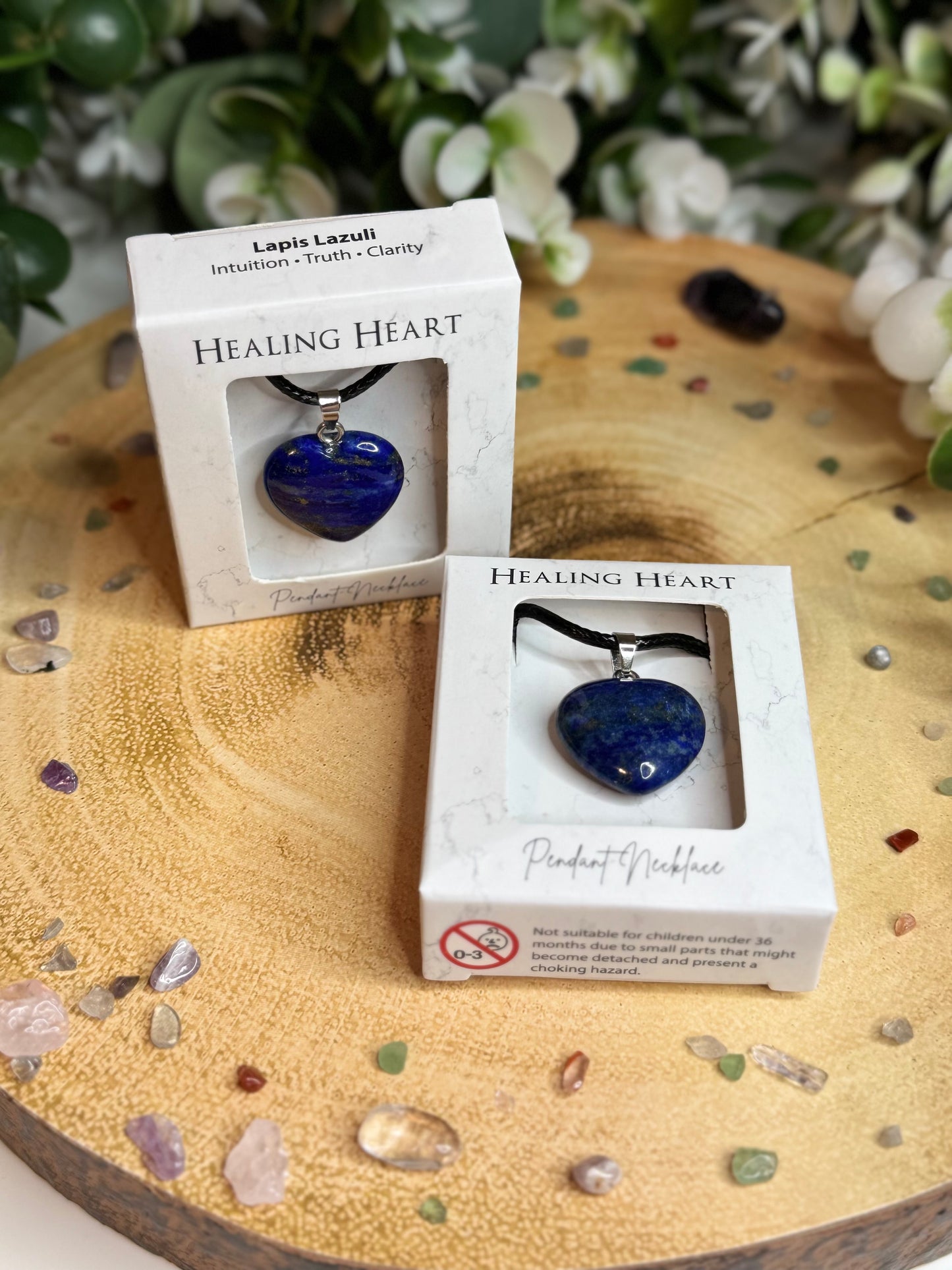 Lapis Lazuli Heart Necklace
