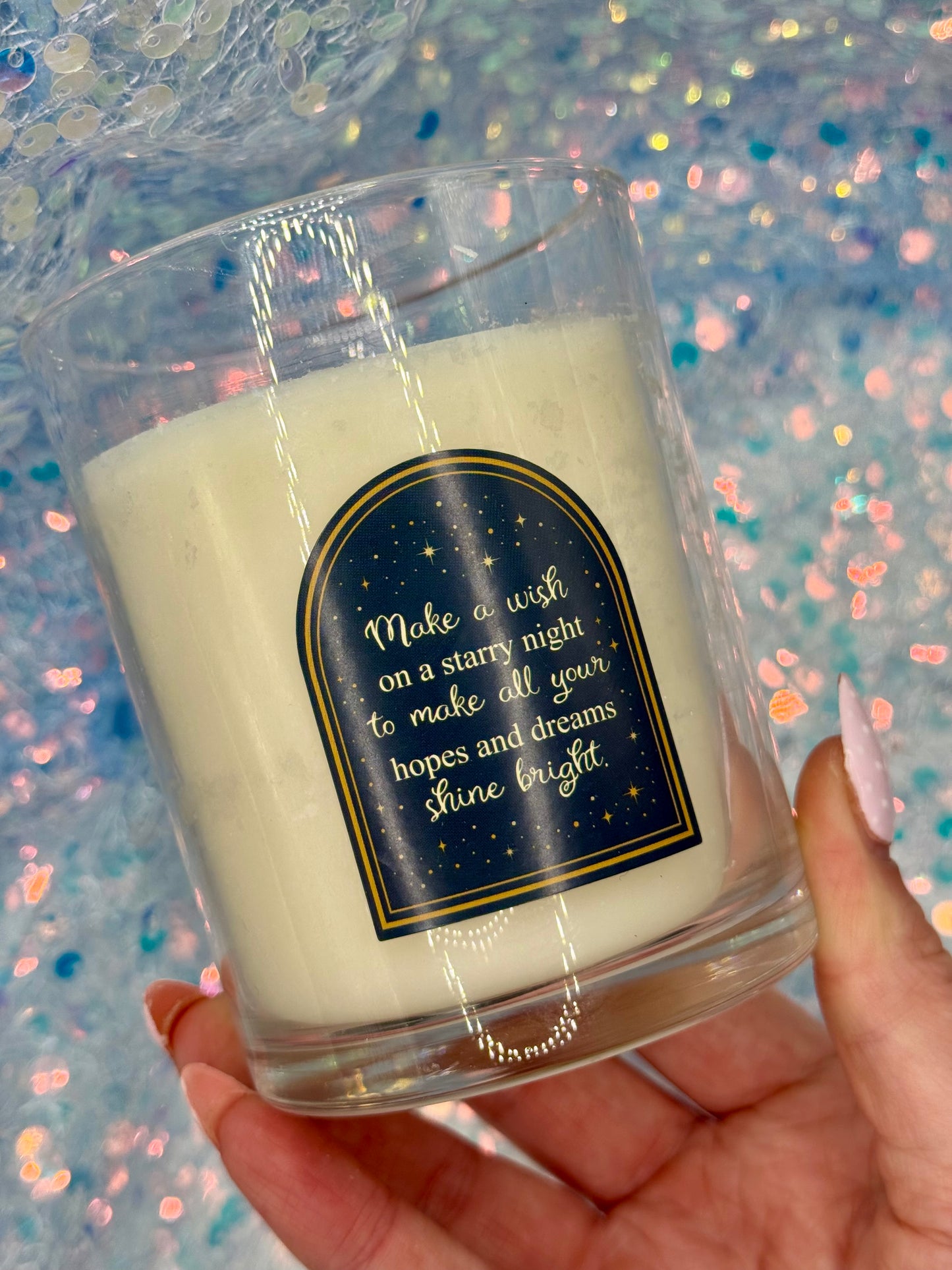 Frosty Vanilla Penguin Scented Candle