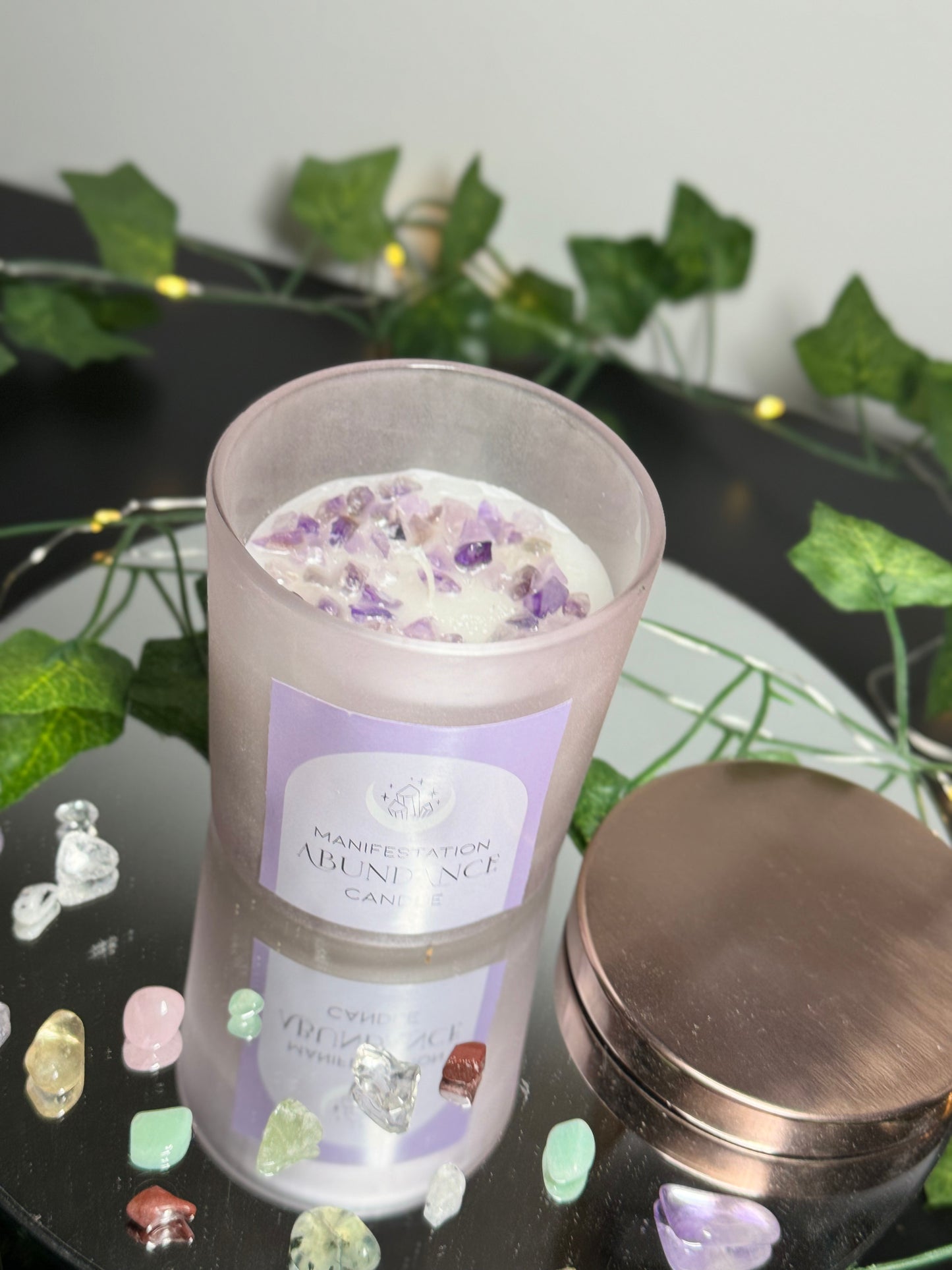 Abundance Manifestation French Lavender Candle