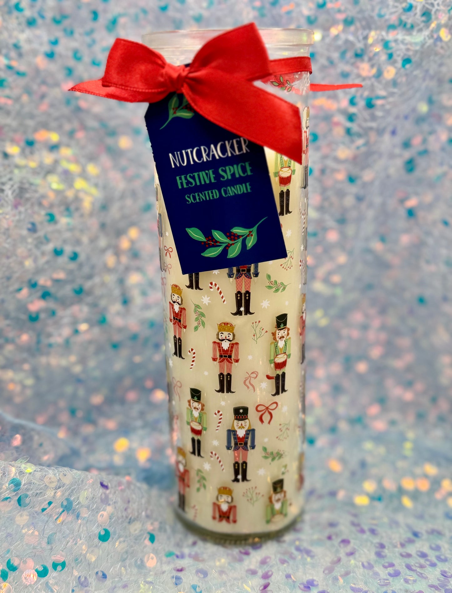 Nutcracker Festive Spice Tube Candle