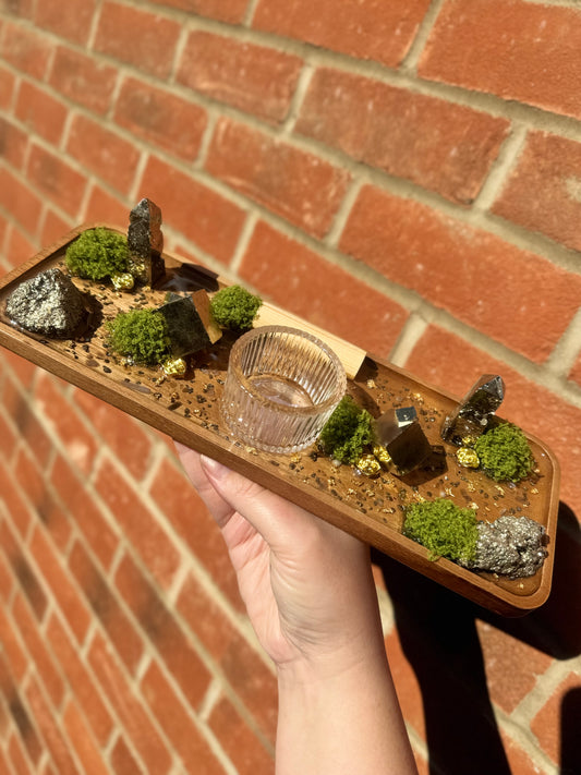 Forest of Gold Manifestation Tray