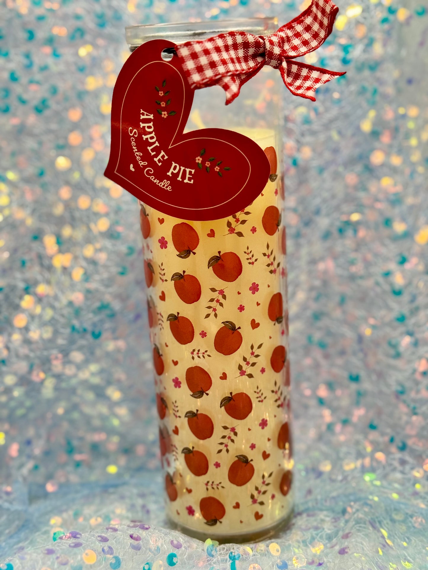 Apple Pie Scented Tube Candle