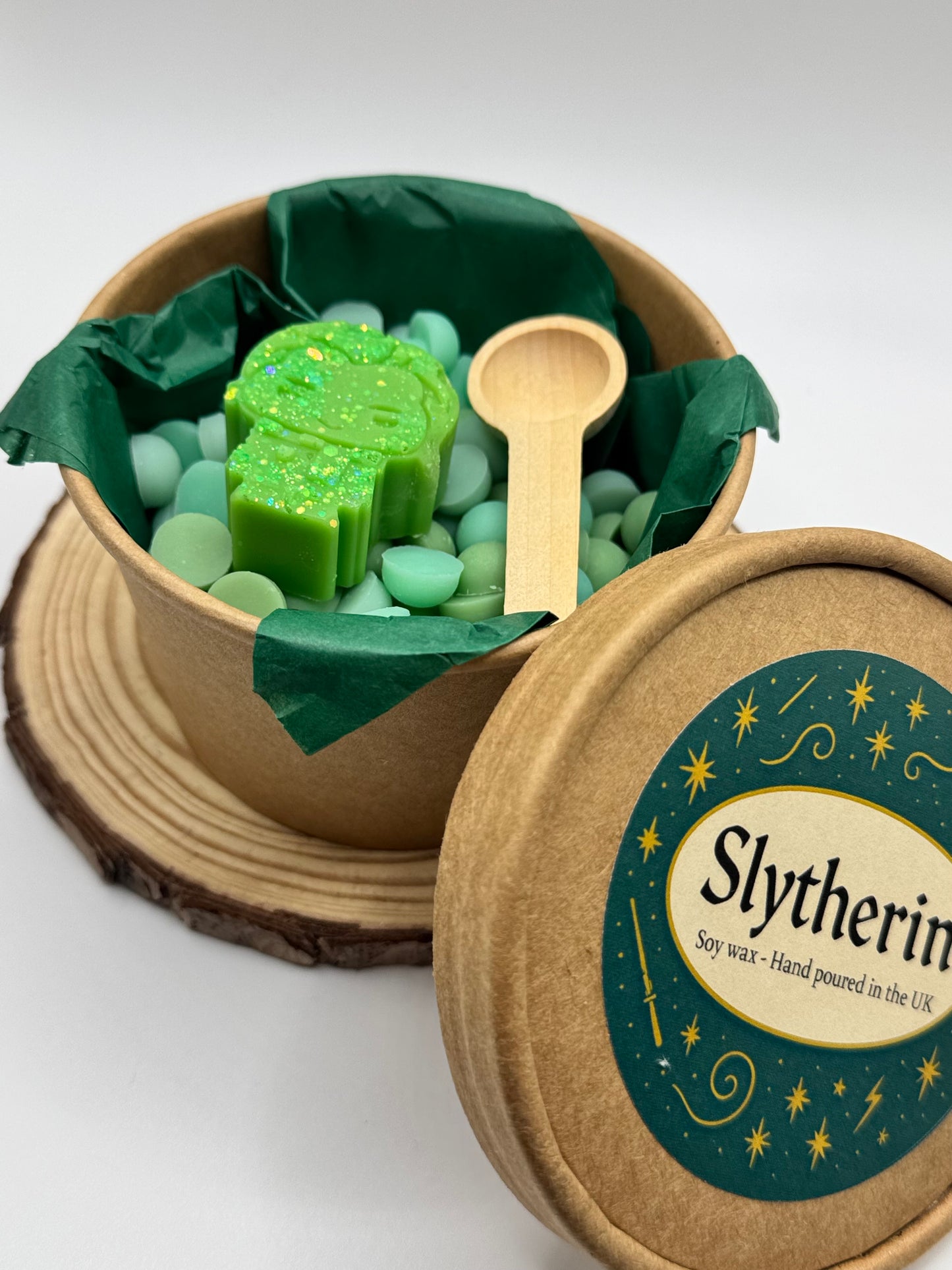 Slytherin Scoopie Wax Melt Pot