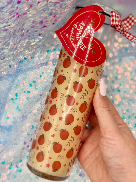Apple Pie Scented Tube Candle