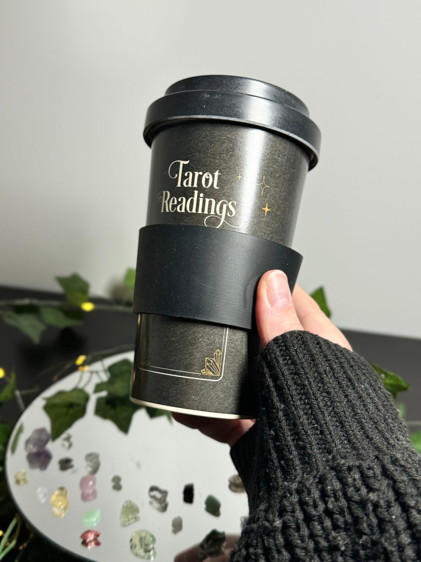 Tarot Readings Bamboo Travel Mug
