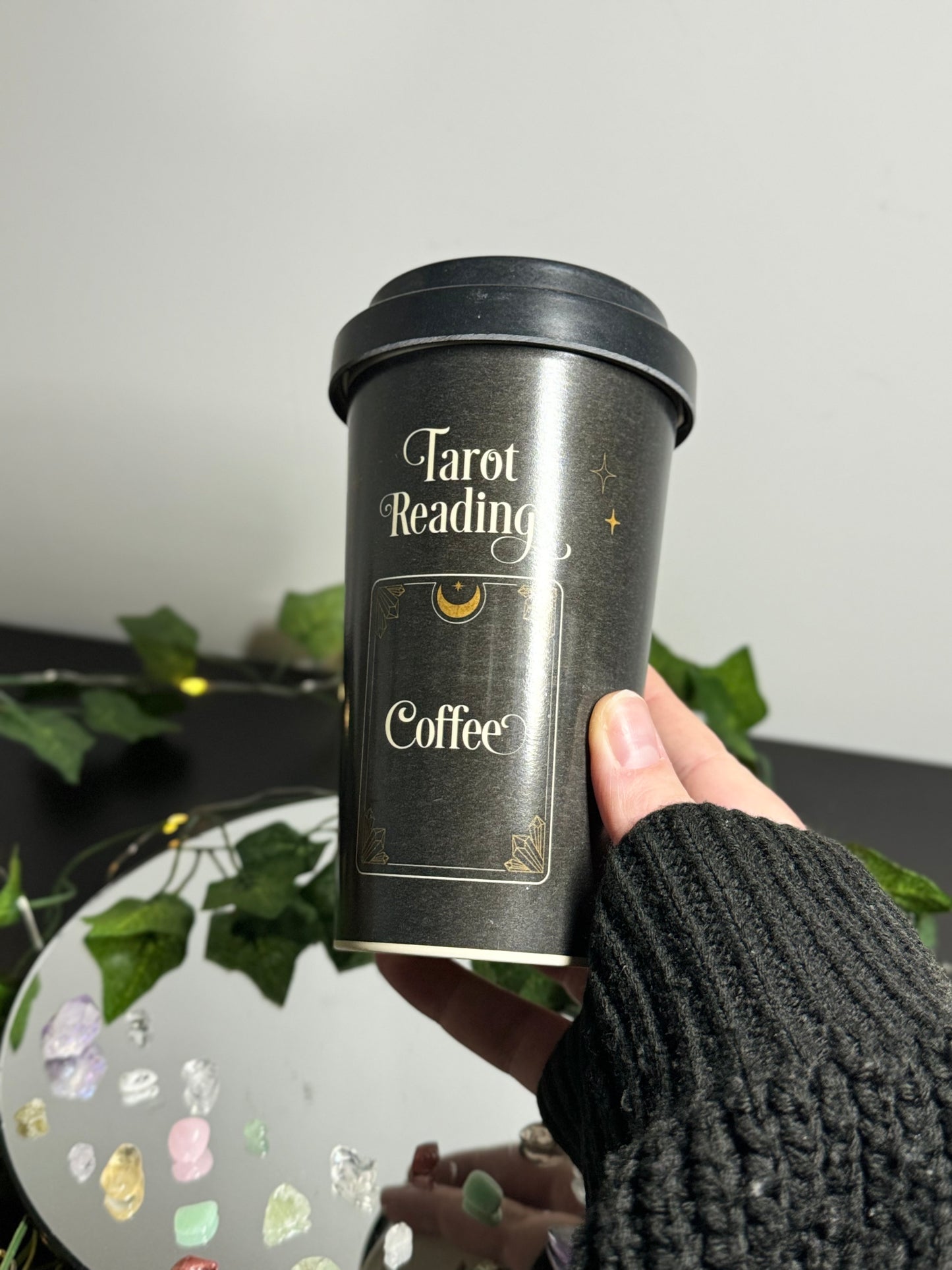Tarot Readings Bamboo Travel Mug