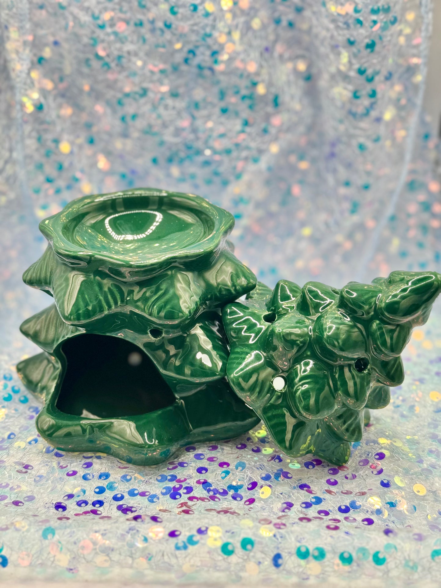 Green Fir Tree Oil & Wax Burner