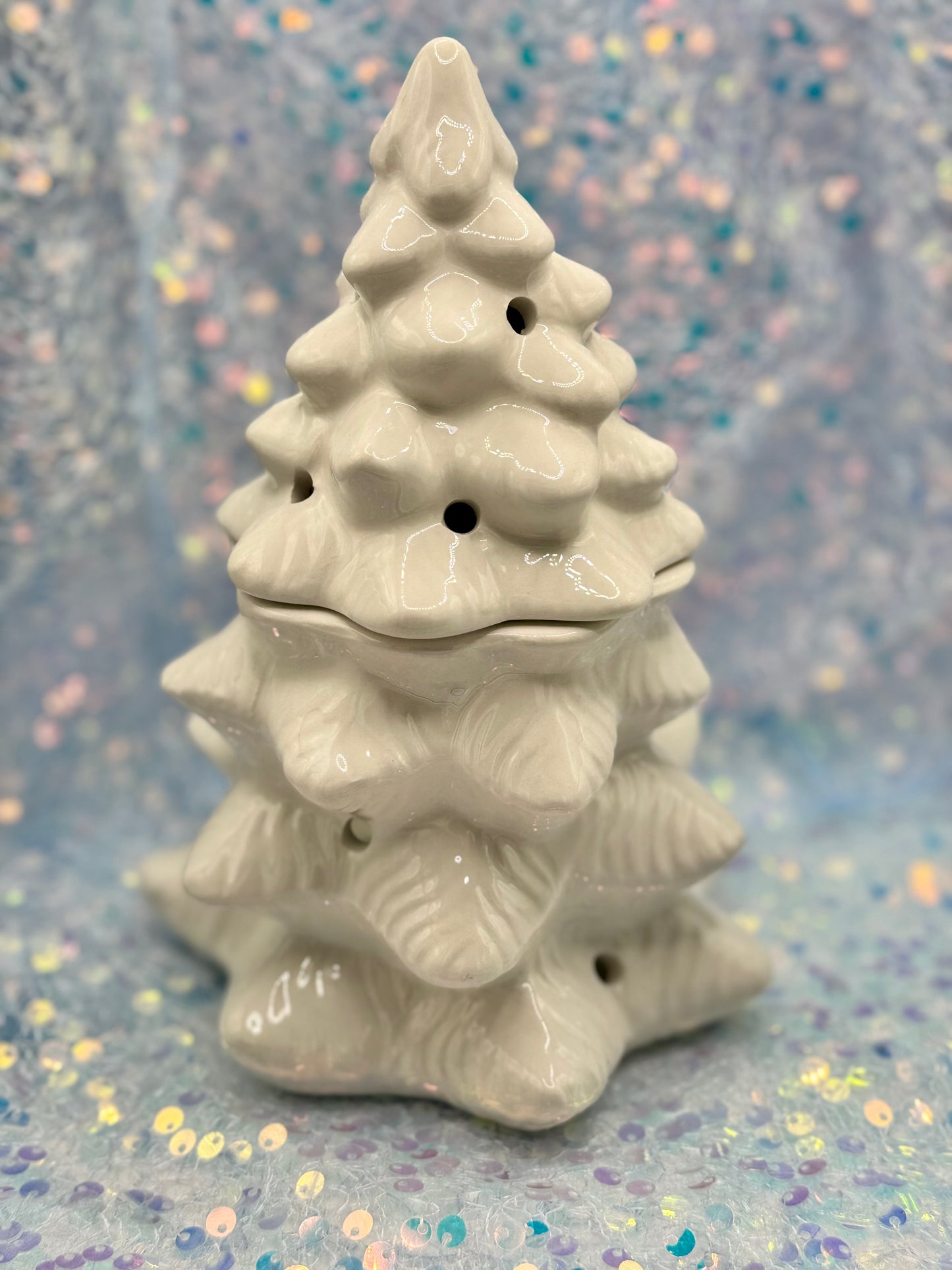 White Fir Tree Wax Melt Burner