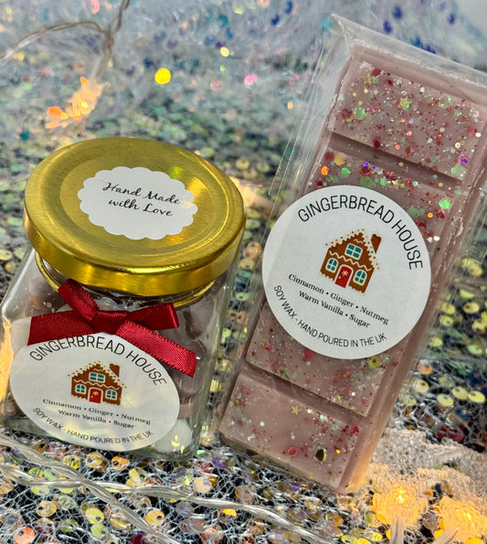 Gingerbread House Wax Melts