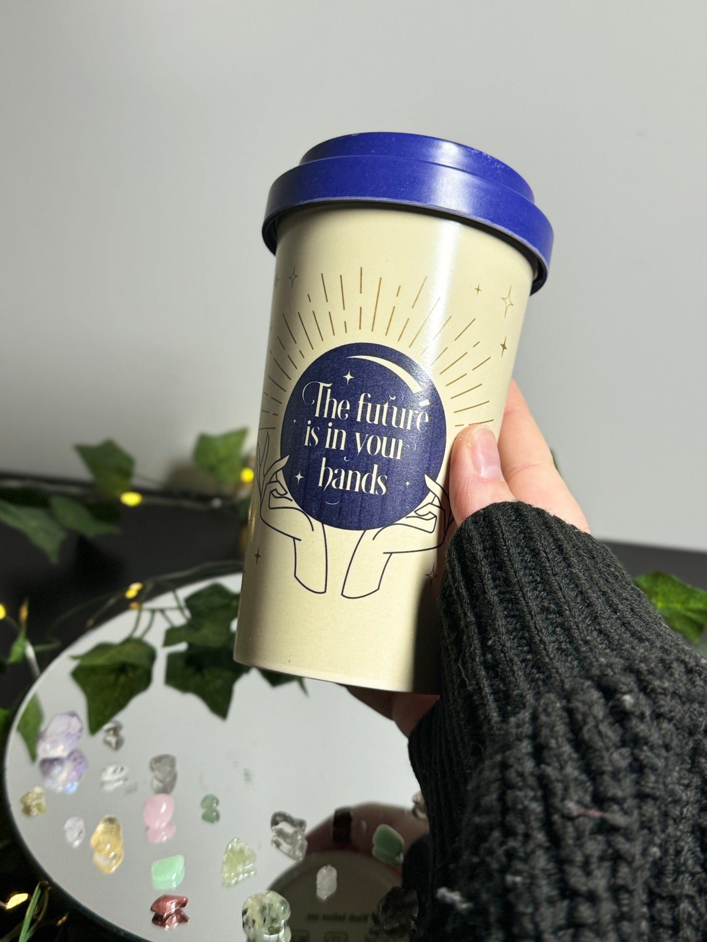 Fortune Teller Bamboo Travel Mug
