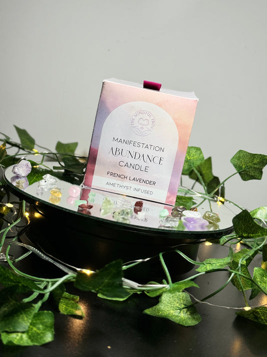 Abundance Manifestation French Lavender Candle