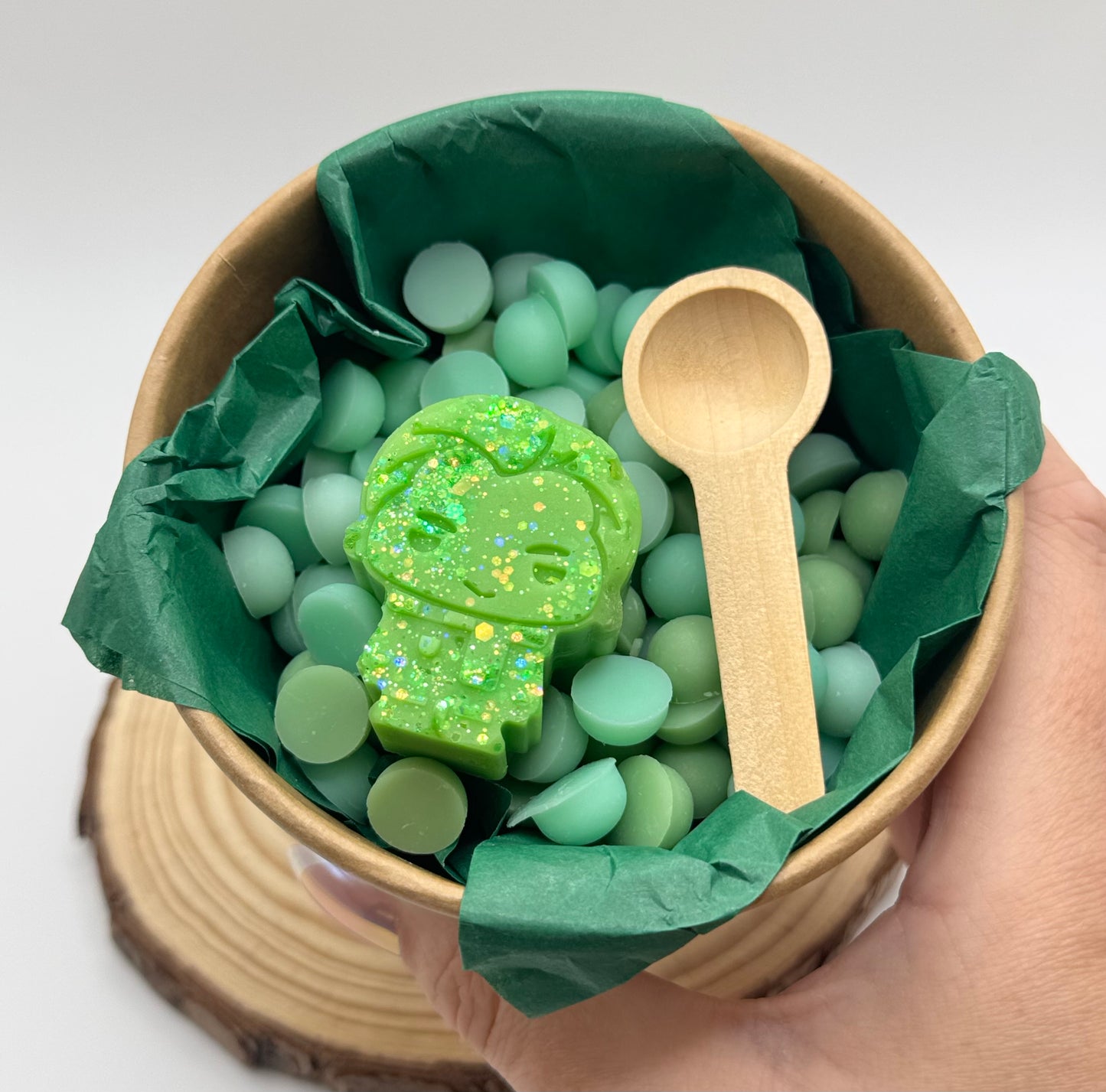 Slytherin Scoopie Wax Melt Pot