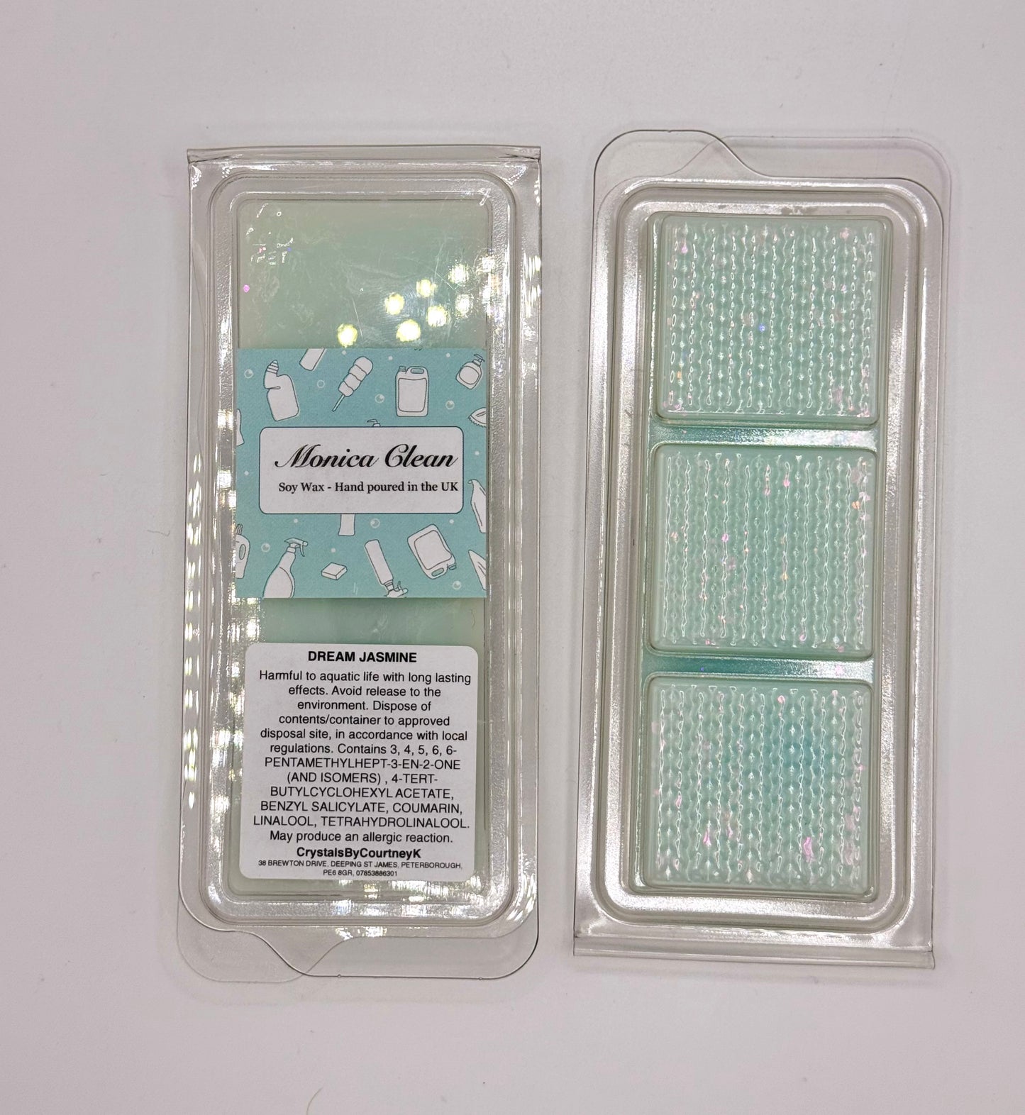 Monica Clean Wax Melt Snapbar