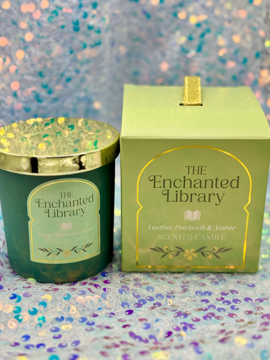 The Enchanted Library - Leather Patchouli & Amber