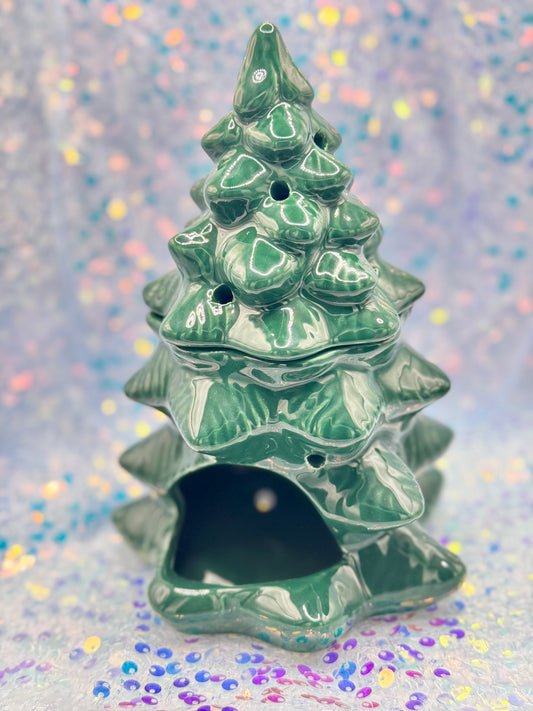 Green Fir Tree Oil & Wax Burner