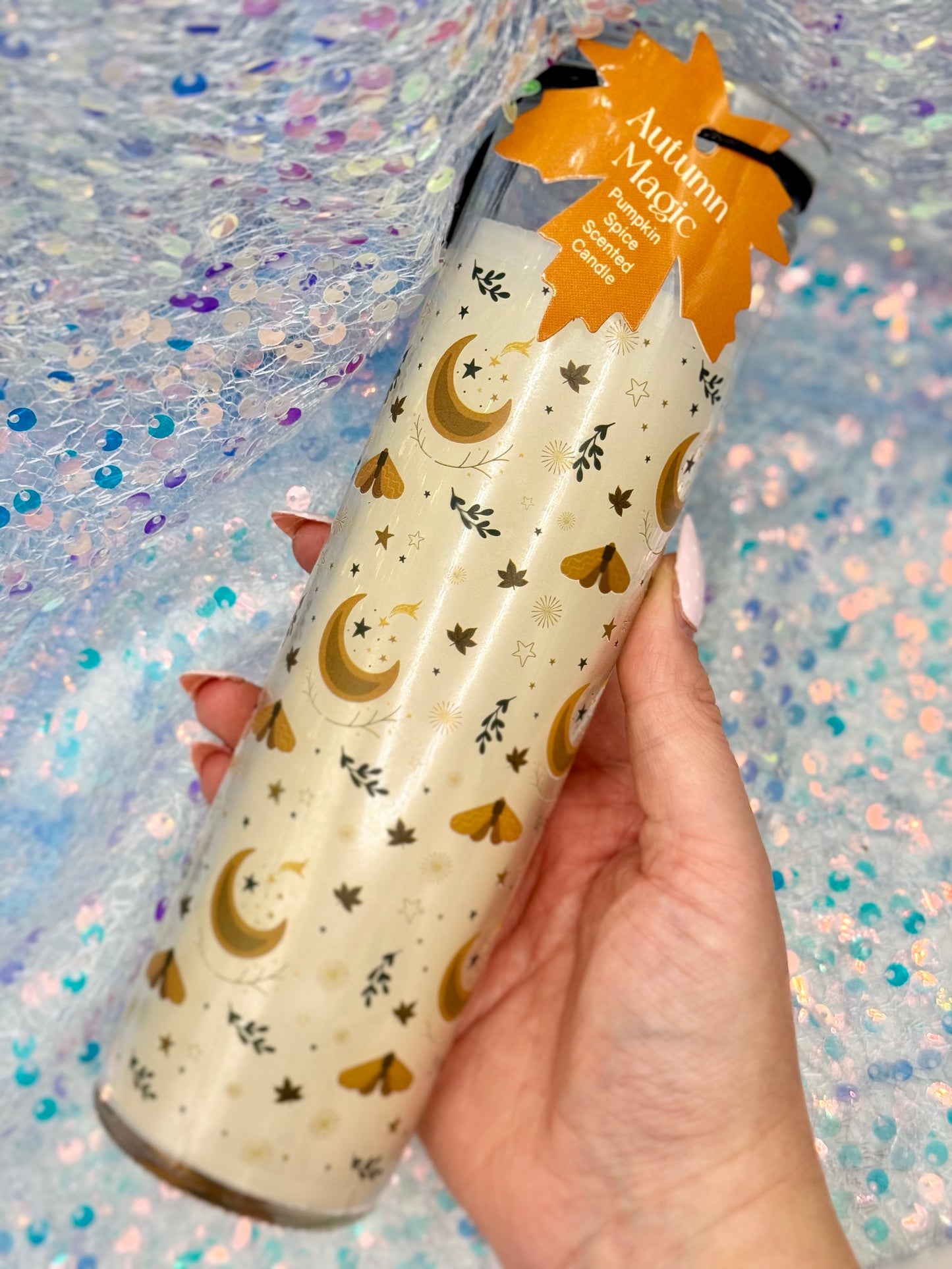 Autumn Magic Pumpkin Spice Tube Candle