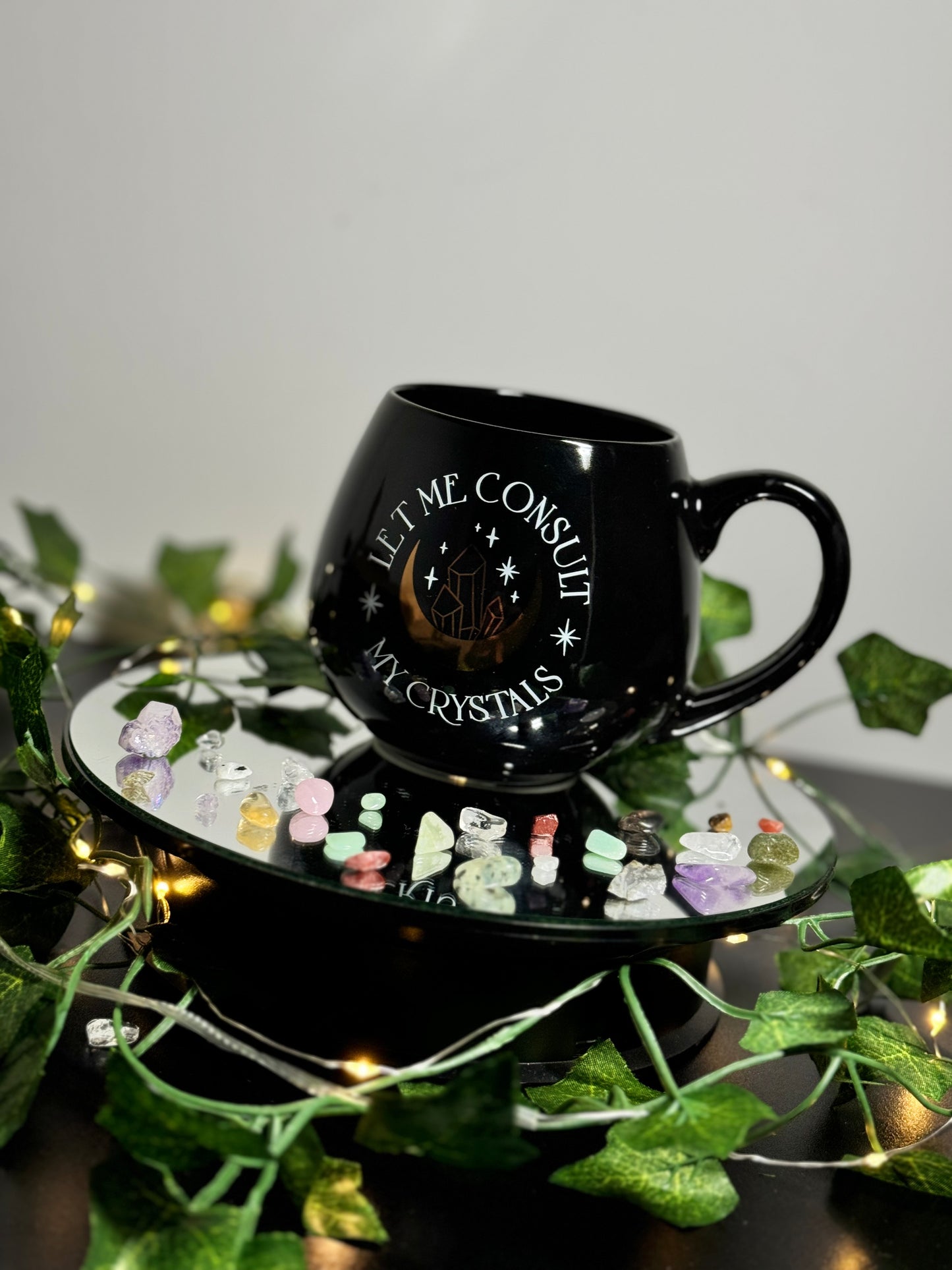 Let me Consult my Crystals coffee mug