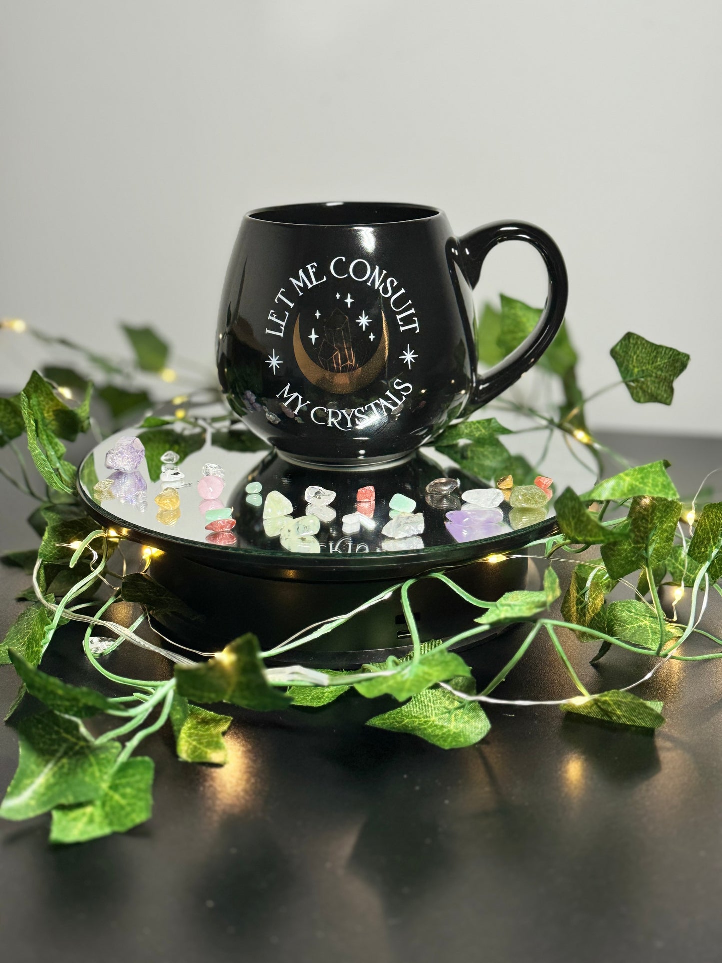 Let me Consult my Crystals coffee mug
