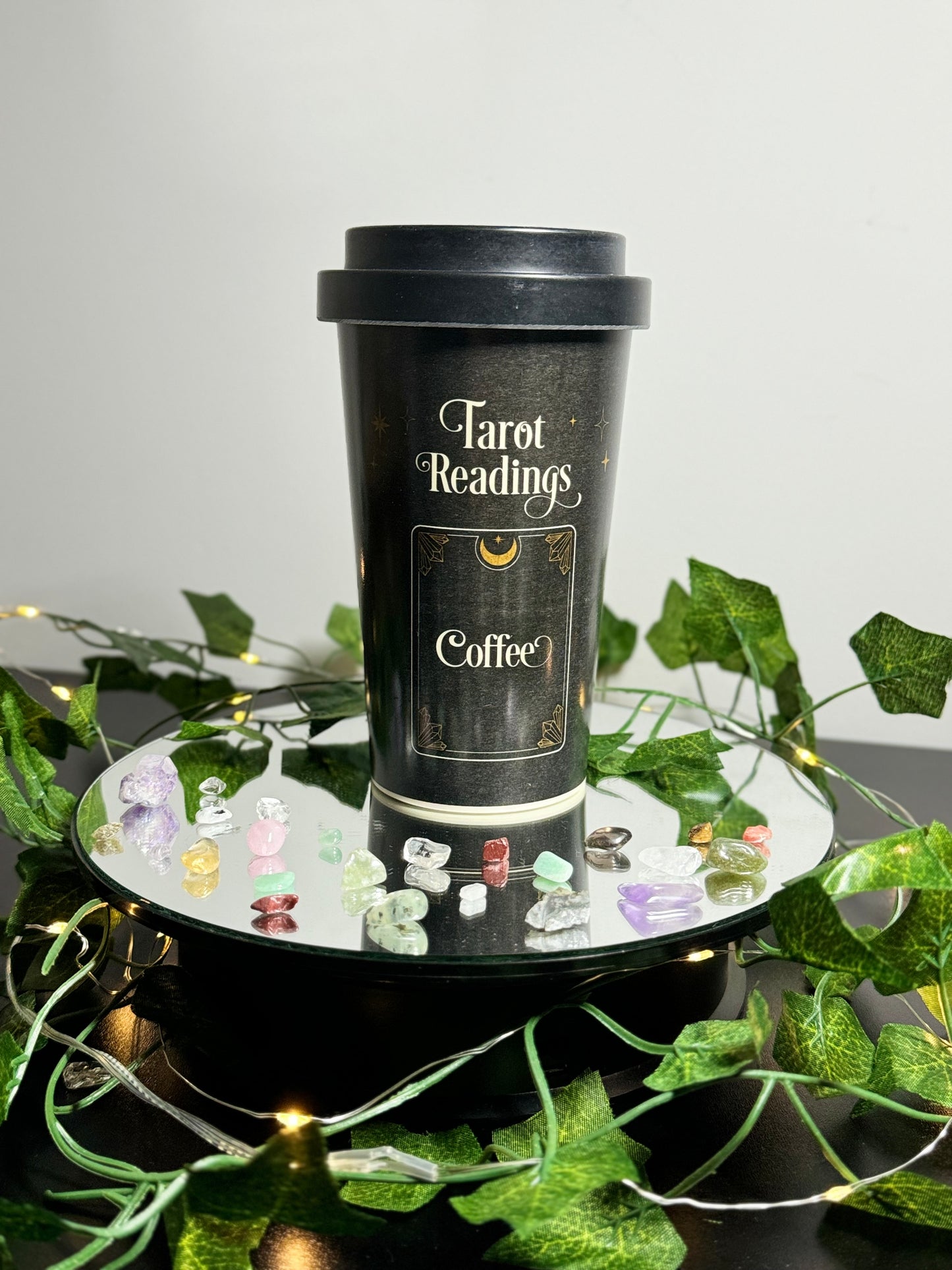 Tarot Readings Bamboo Travel Mug