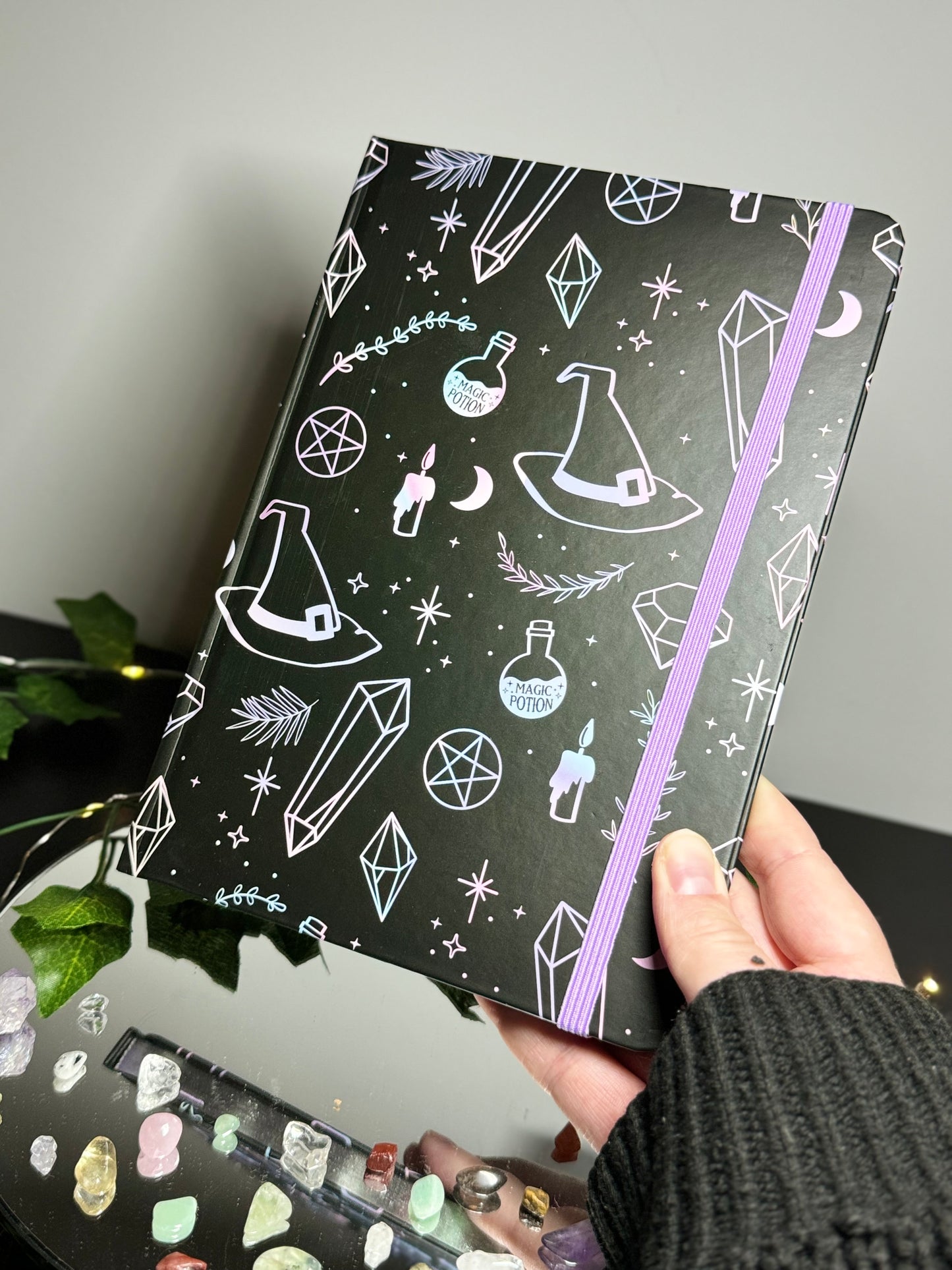 Crystal Witch Notebook
