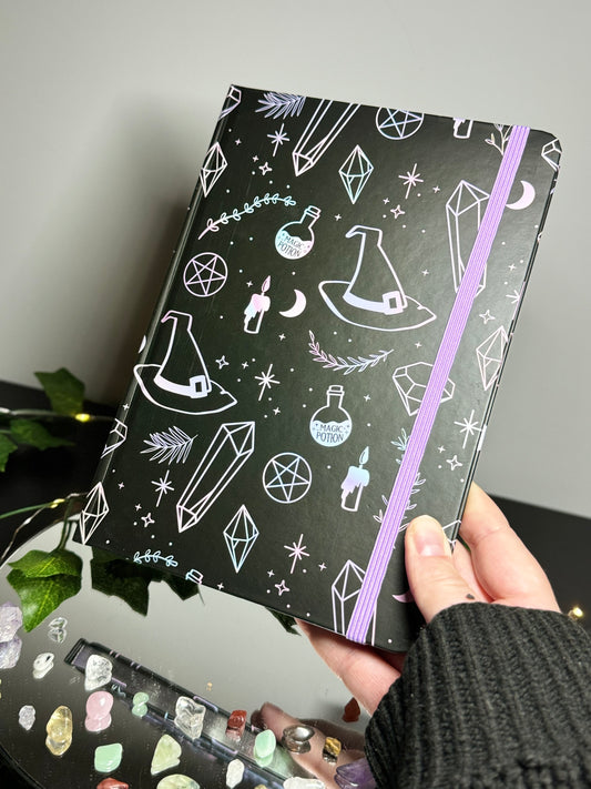 Crystal Witch Notebook